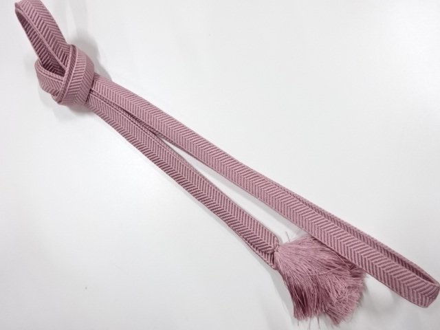 正絹　手組帯締め